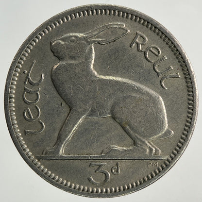 1953 Irish Threepence Coin | Fine Collectable Grade