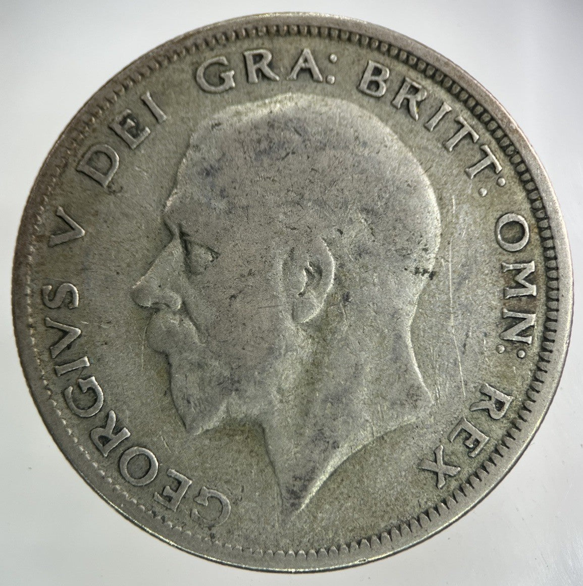 1928 George V Half - Crown Silver Coin | Fine Collectable Grade