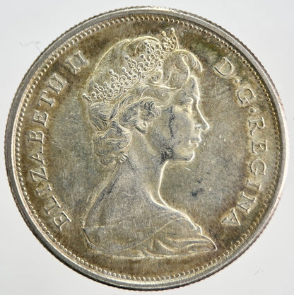 1966 Canadian 50 Cents Silver Coin | Very High Grade | a1846