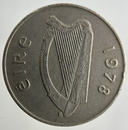 1978 Irish 10p Ten - Pence Coin | Fine Collectable Grade