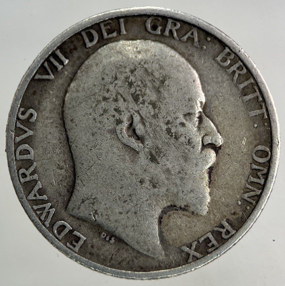 1906 Edward VII Shilling Silver Coin | Collectable Grade