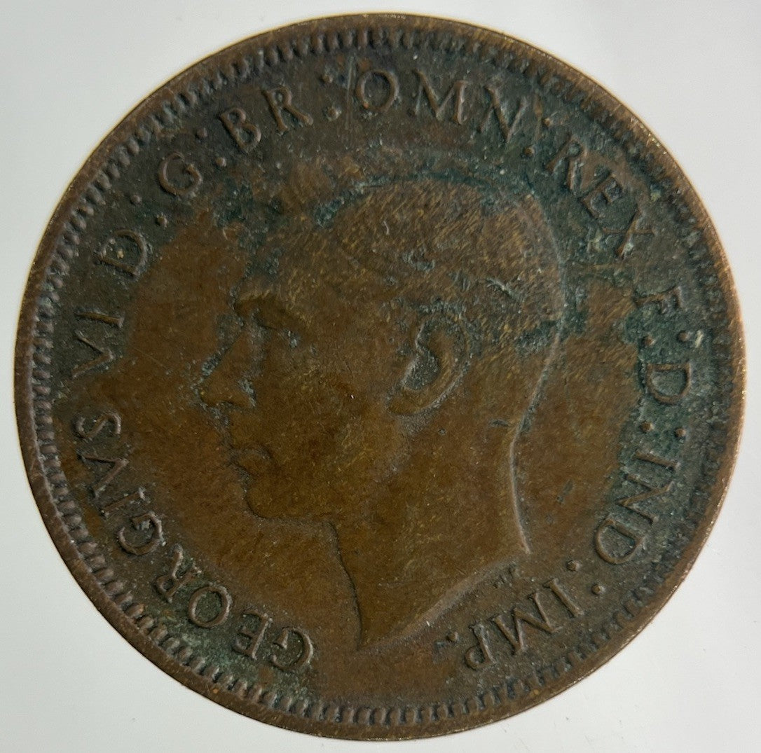 1940 George VI Wren Farthing Coin | Collectable Grade
