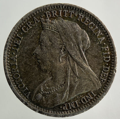 1901 Victoria Threepence Silver Coin | Very High Grade