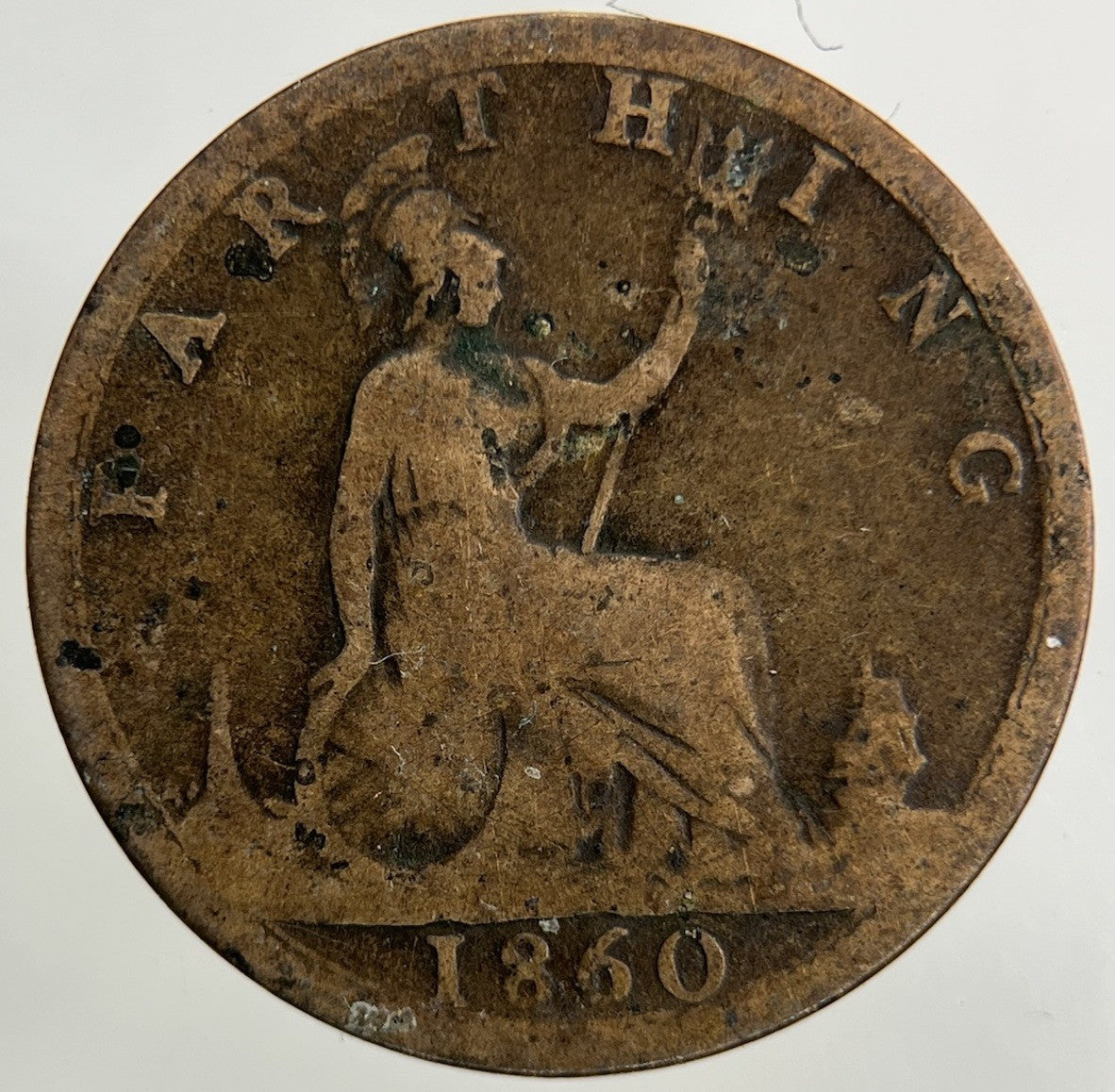 1860 Victoria Farthing Coin | Collectable Grade