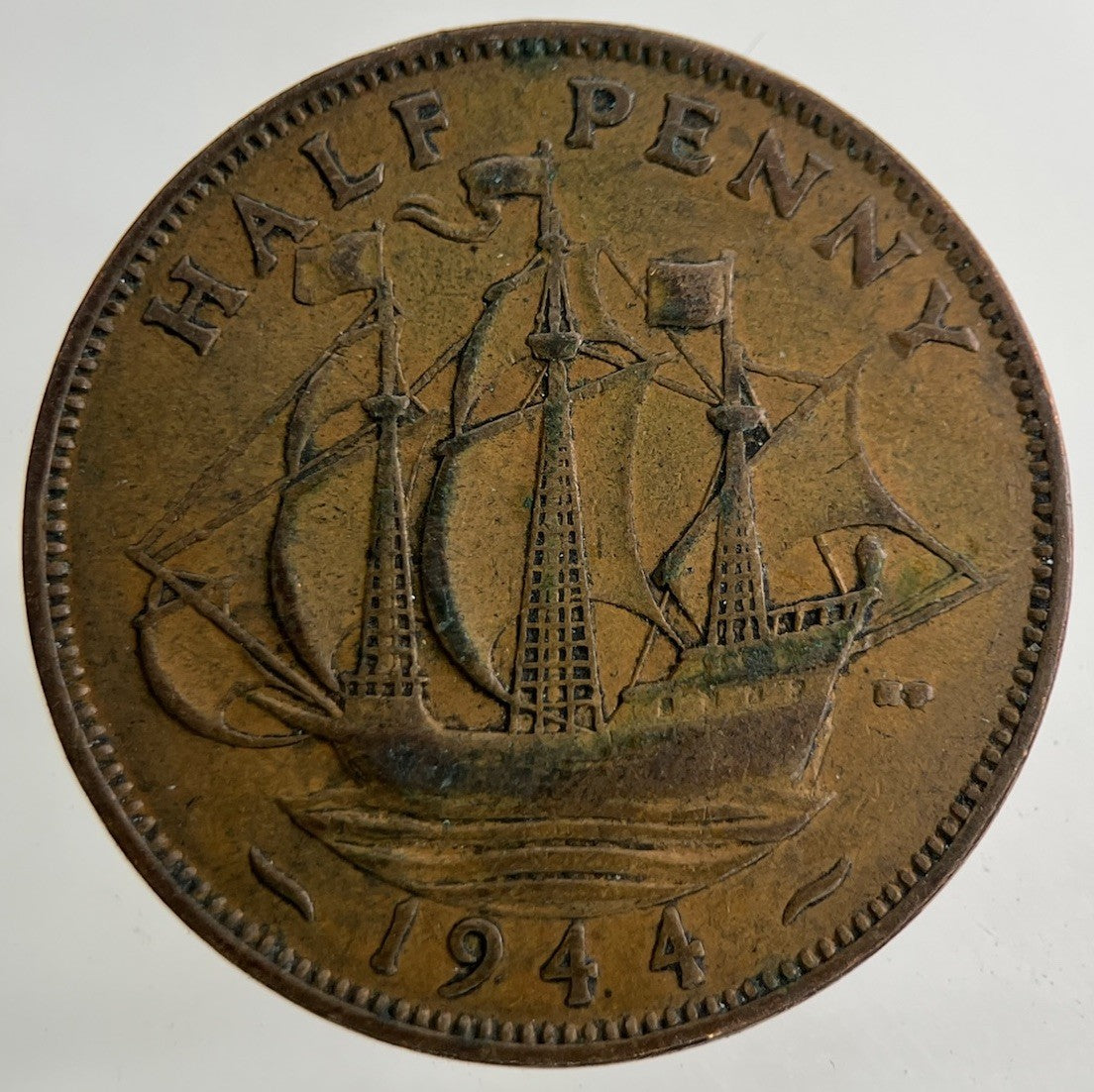 1944 George VI Half - Penny Coin | Collectable Grade
