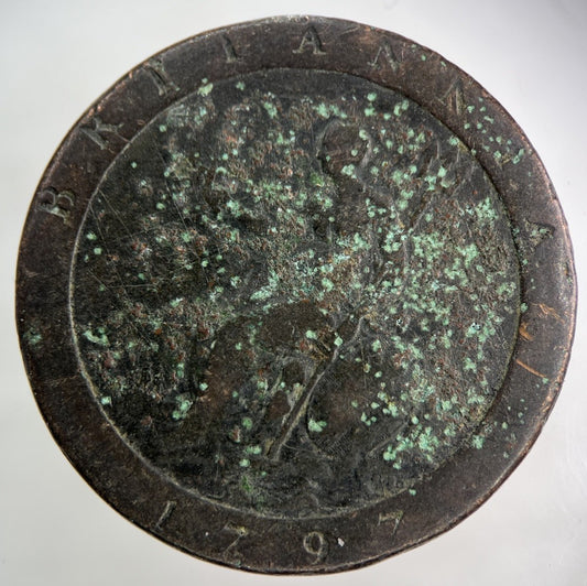 1797 George III 3rd Cartwheel One Penny Coin | Collectable Grade
