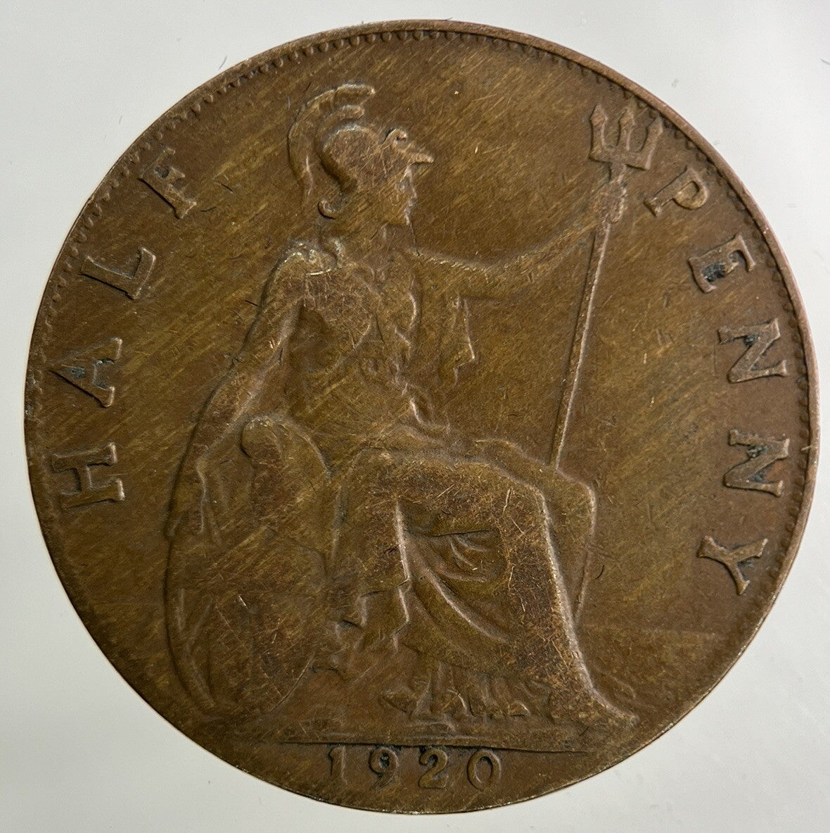 1920 George V Half - Penny Coin | Collectable Grade