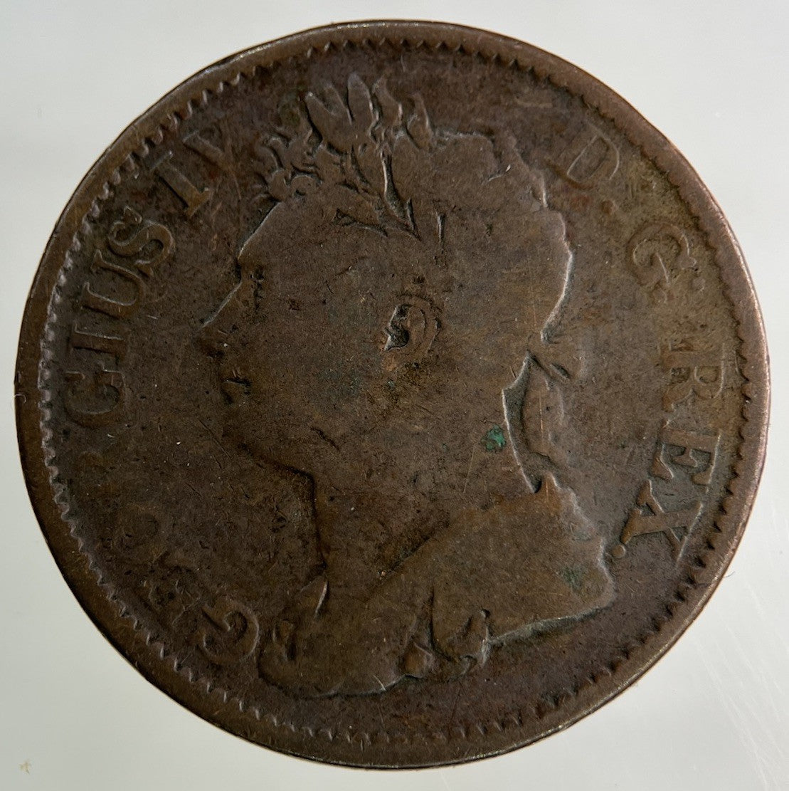 1822 Irish Half - Penny Coin | Collectable Grade