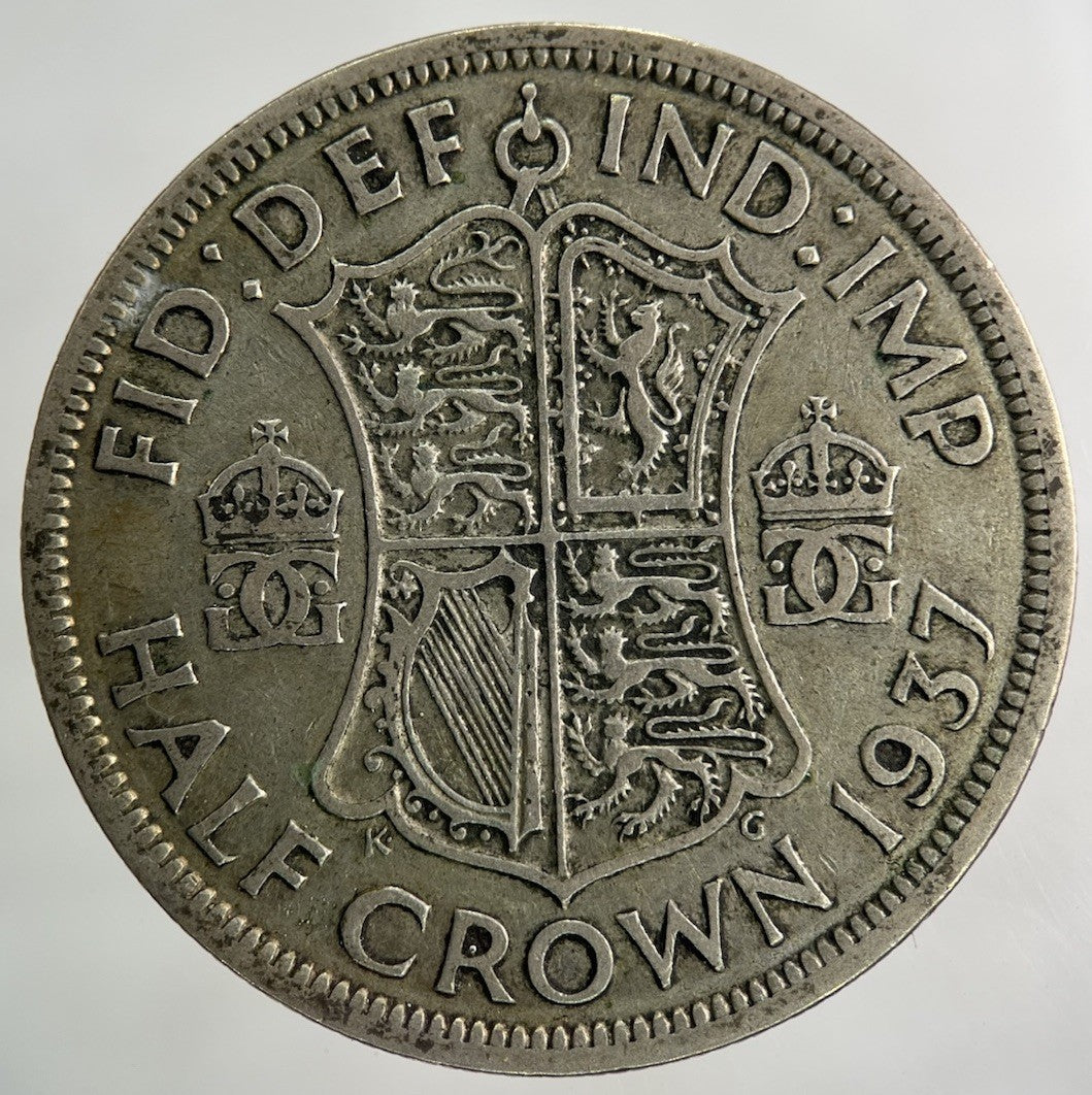 1937 George VI Half - Crown Silver Coin | Collectable Grade