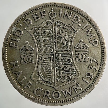 1937 George VI Half - Crown Silver Coin | Collectable Grade