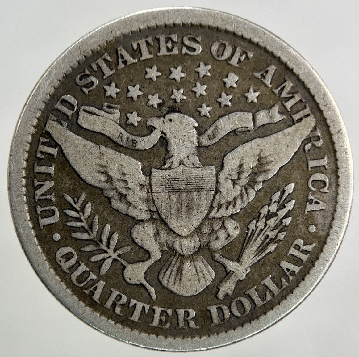 1898 US USA Quarter Dollar Silver Coin | Collectable Grade