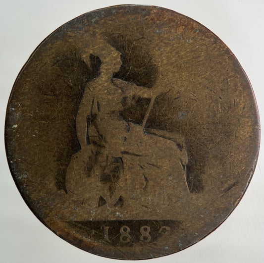 1882 Victoria One Penny Coin | Collectable Grade
