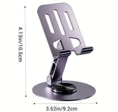 Dark Purple Metal Phone Tablet iPhone Samsung Galaxy Angle Stand - UK Stock