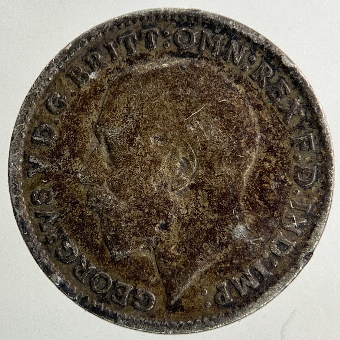 1917 George V Threepence Silver Coin | Collectable Grade