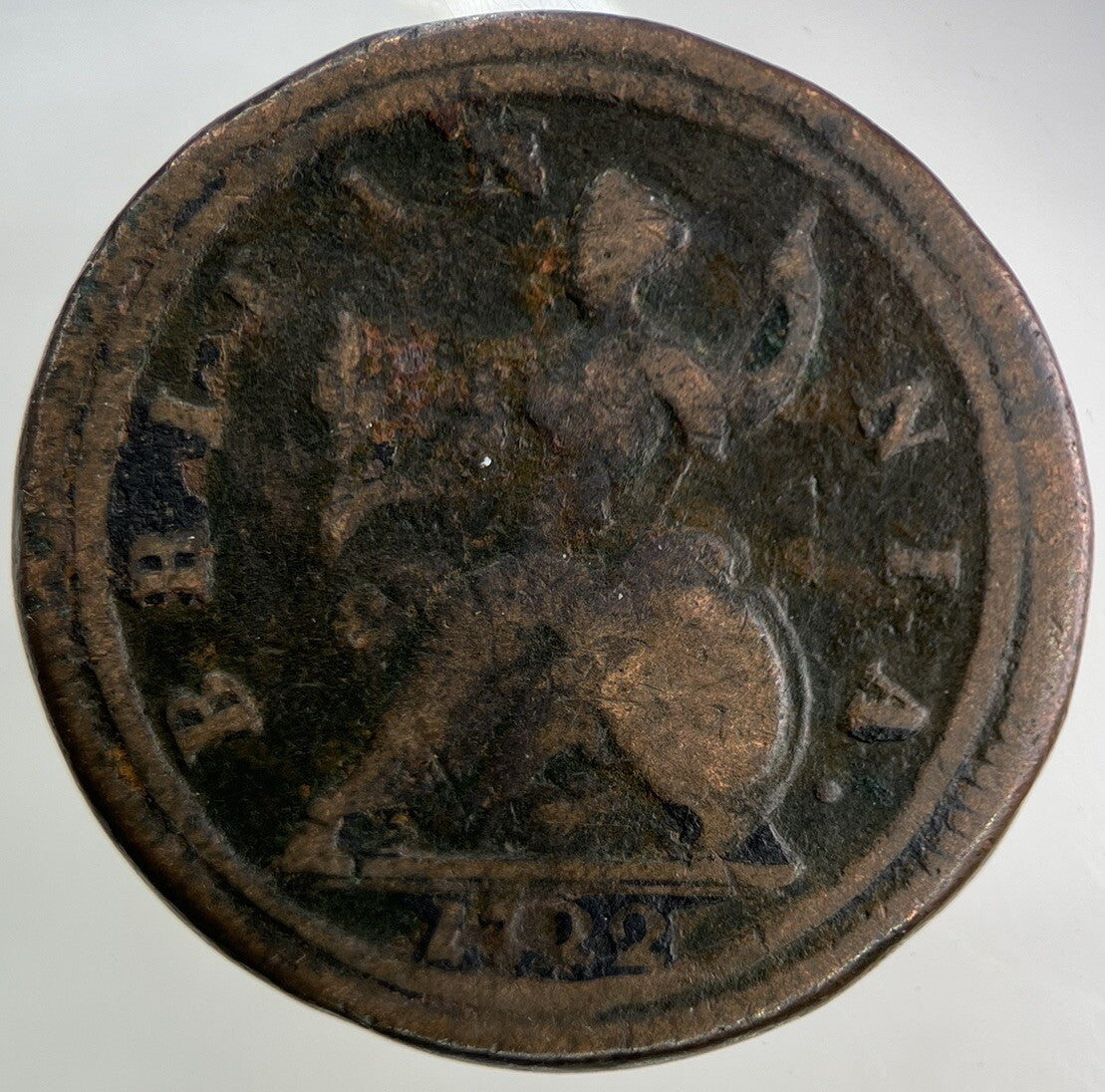 1722 George I 1st Half - Penny Coin | Collectable Grade