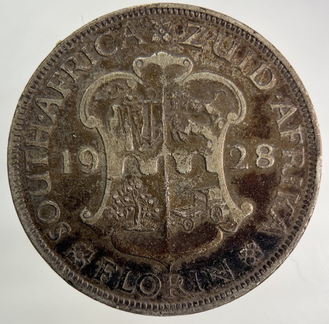 1928 South Africa Florin Silver Coin | Collectable Grade