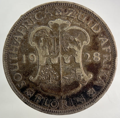 1928 South Africa Florin Silver Coin | Collectable Grade