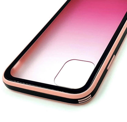 iPhone XS MAX Pink Gradient Bumper Shockproof Protective Case