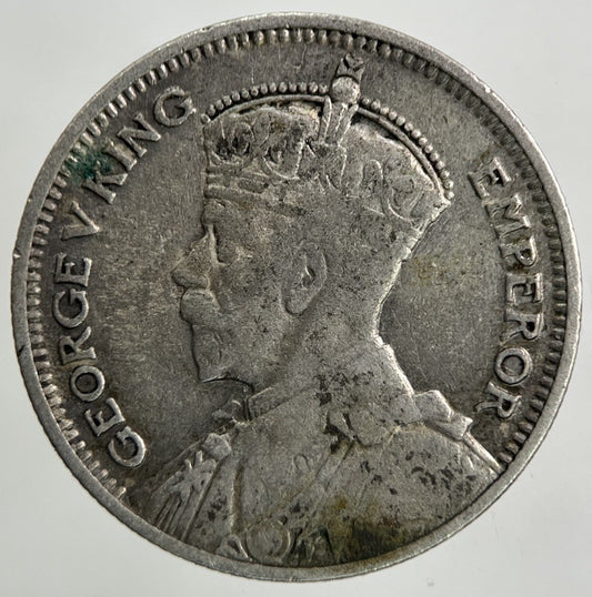 1936 New Zealand Sixpence Silver Coin | Fine Collectable Grade