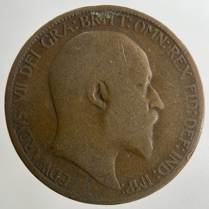 1909 Edward VII Half - Penny Coin | Collectable Grade
