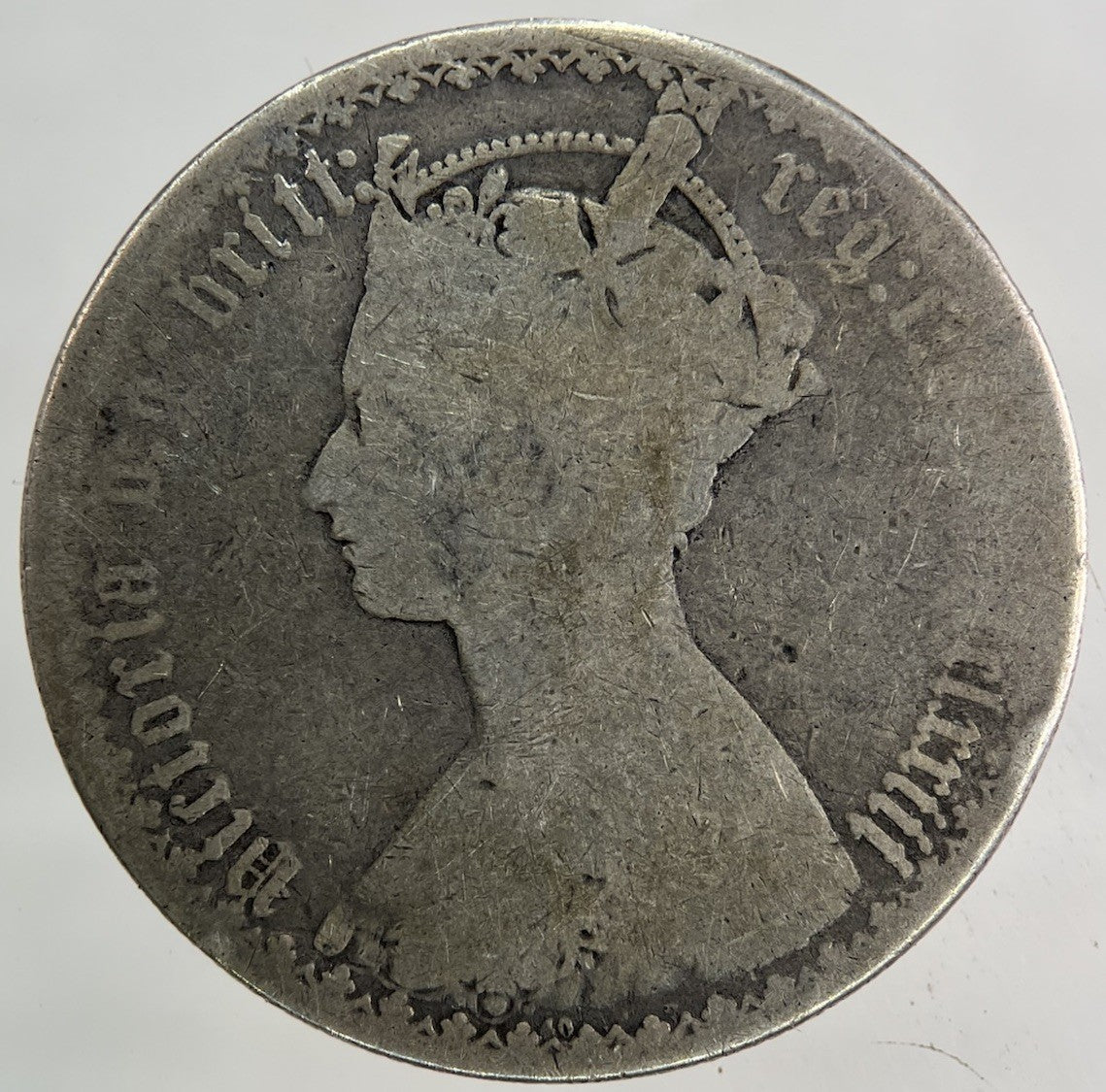 British Victoria Gothic Florin Silver Coin | Collectable Grade
