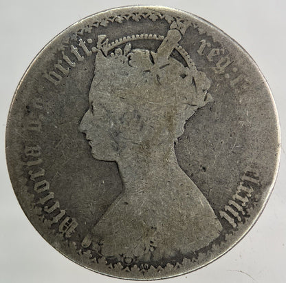 British Victoria Gothic Florin Silver Coin | Collectable Grade
