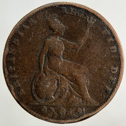 1853 Victoria Farthing Coin | Collectable Grade