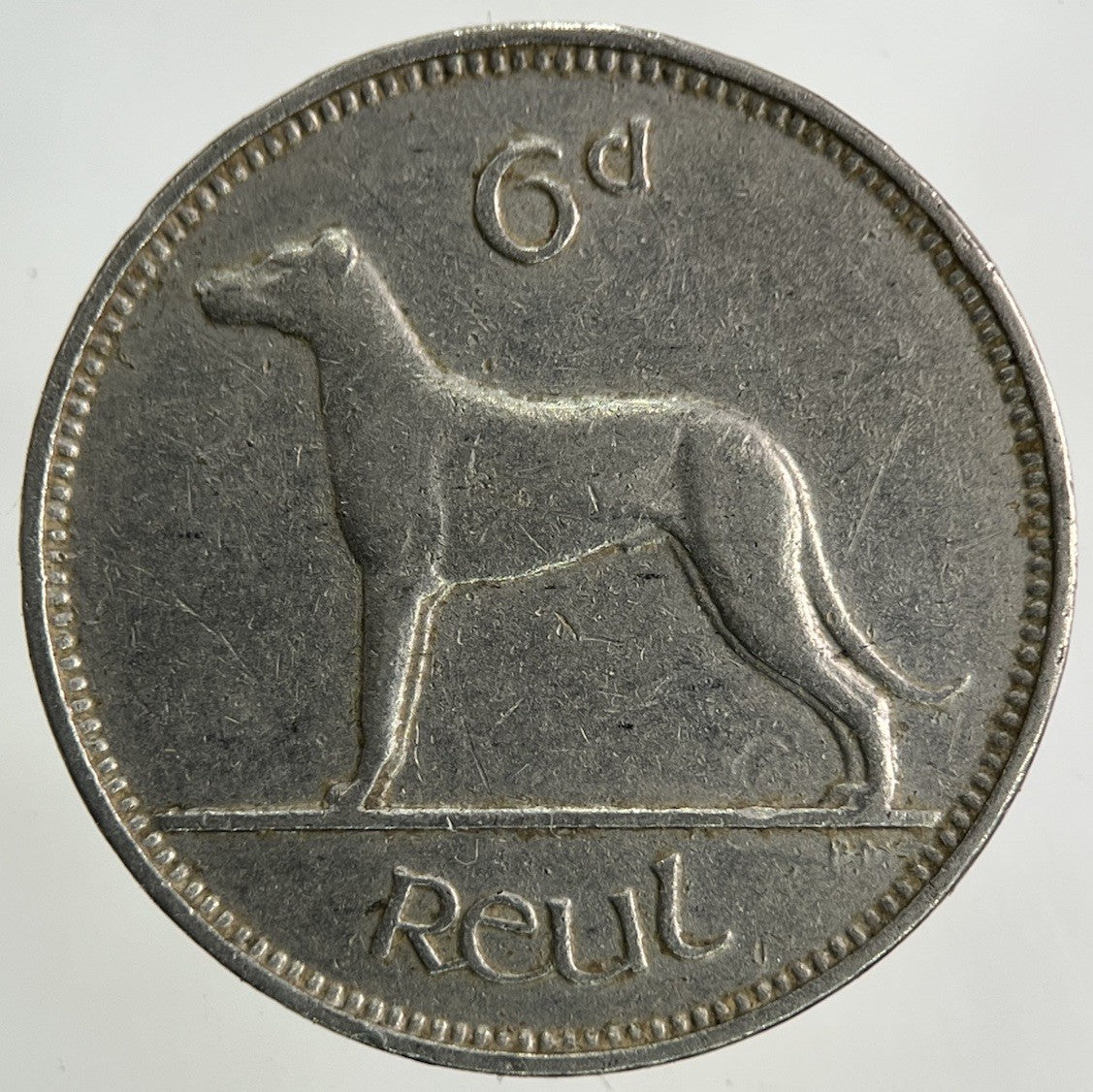 1940 Irish Sixpence Coin | Very High Grade