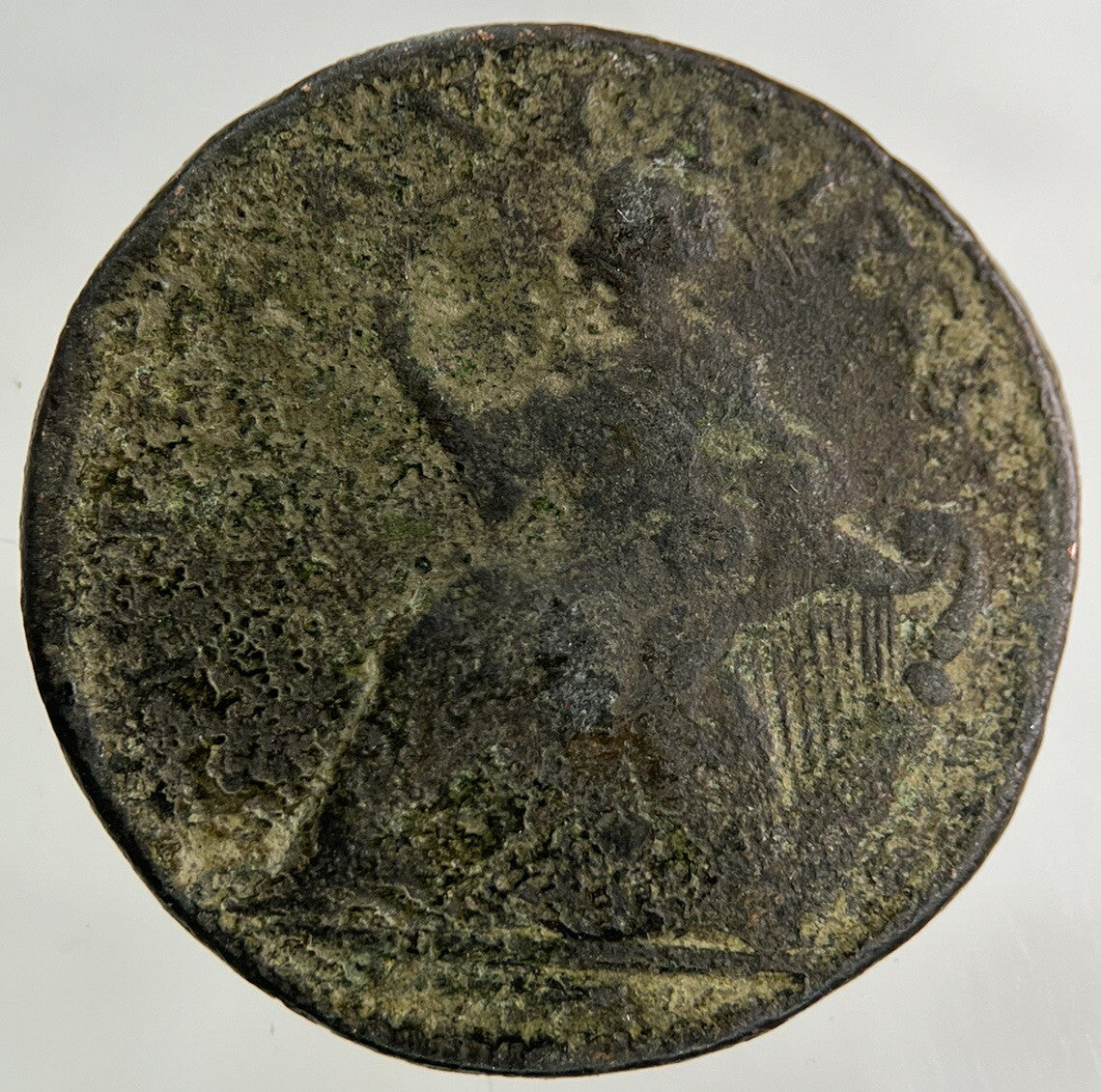 1723 Irish Half - Penny Coin | Collectable Grade