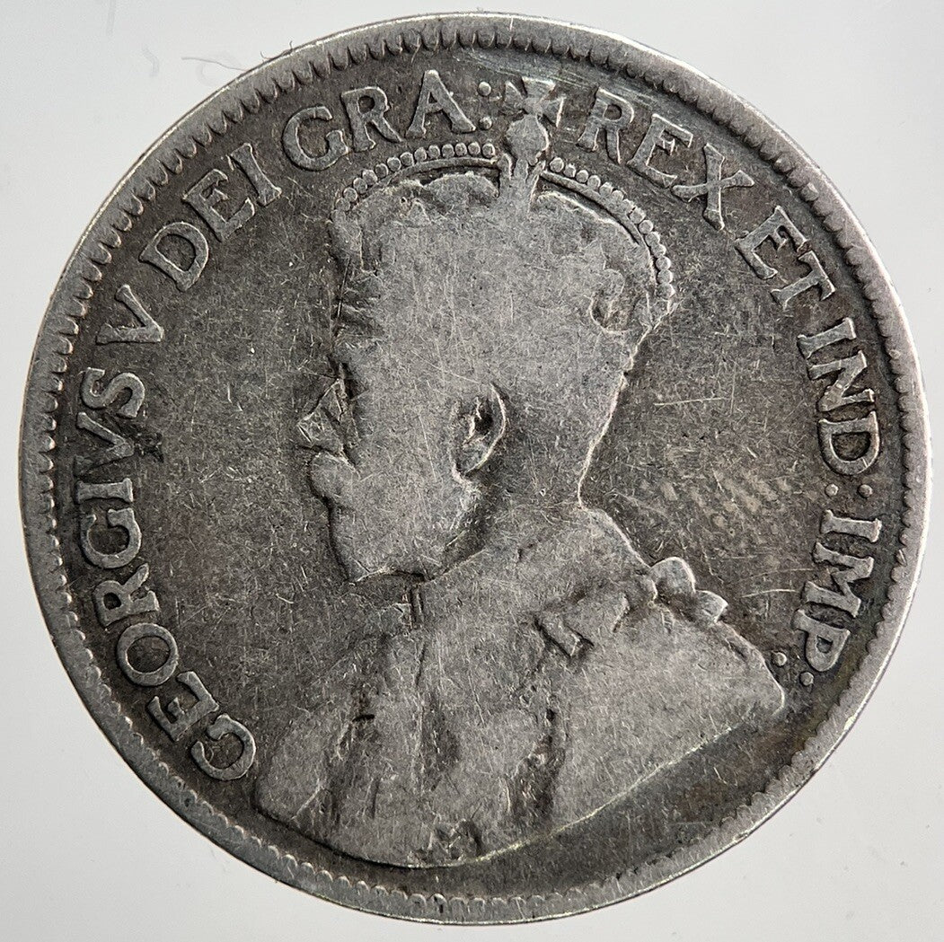 1919 Canada 25 Cents Silver Coin | Collectable Grade | a6396