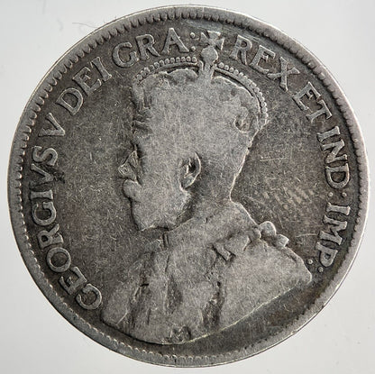 1919 Canada 25 Cents Silver Coin | Collectable Grade | a6396