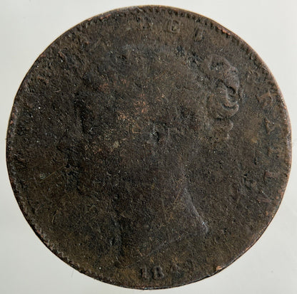 1842 Victoria Farthing Coin | Collectable Grade