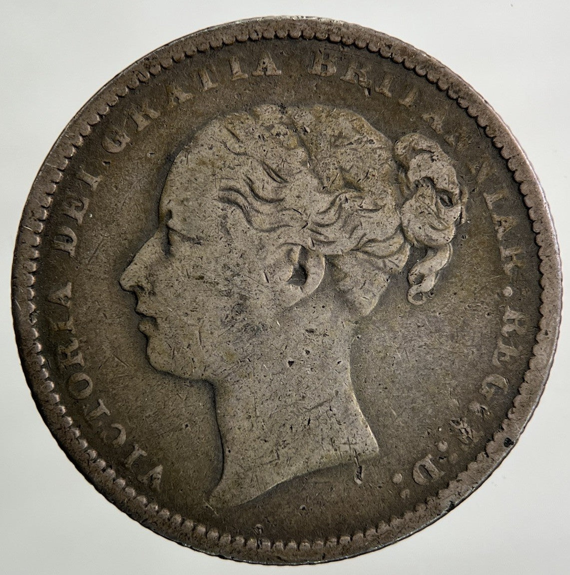 1883 Victoria Shilling Silver Coin | Fine Collectable Grade