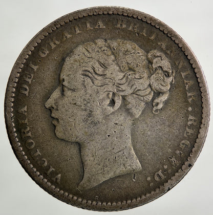 1883 Victoria Shilling Silver Coin | Fine Collectable Grade