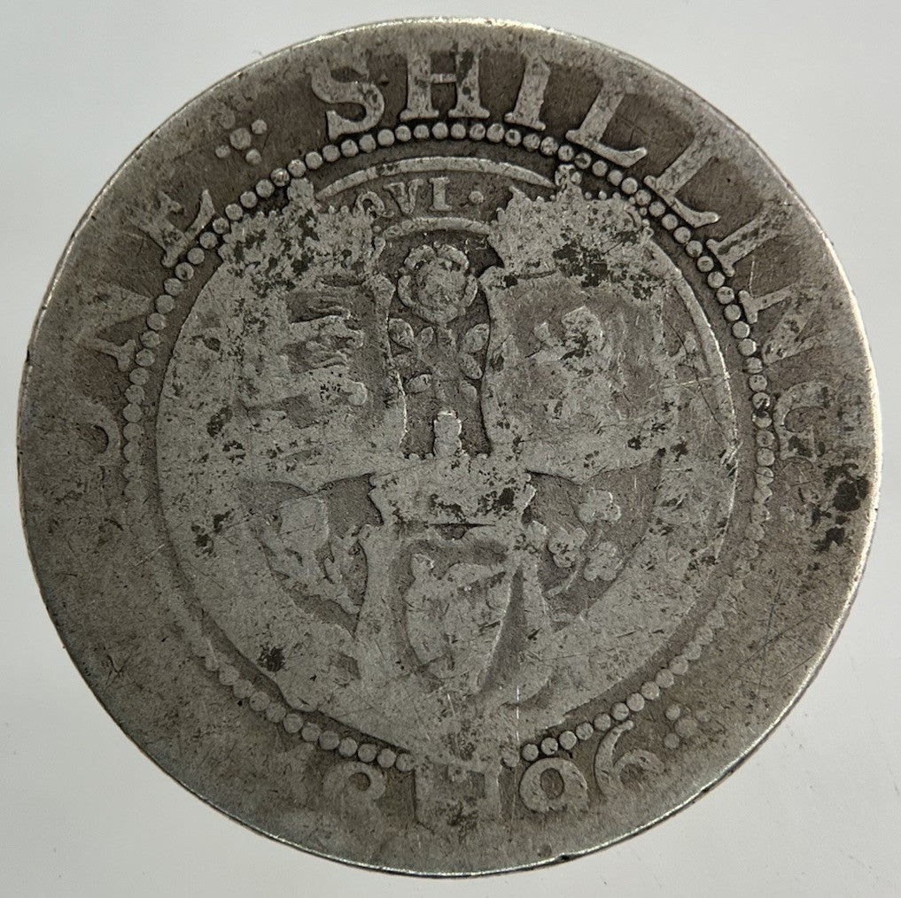 1896 Victoria Shilling Silver Coin | Collectable Grade
