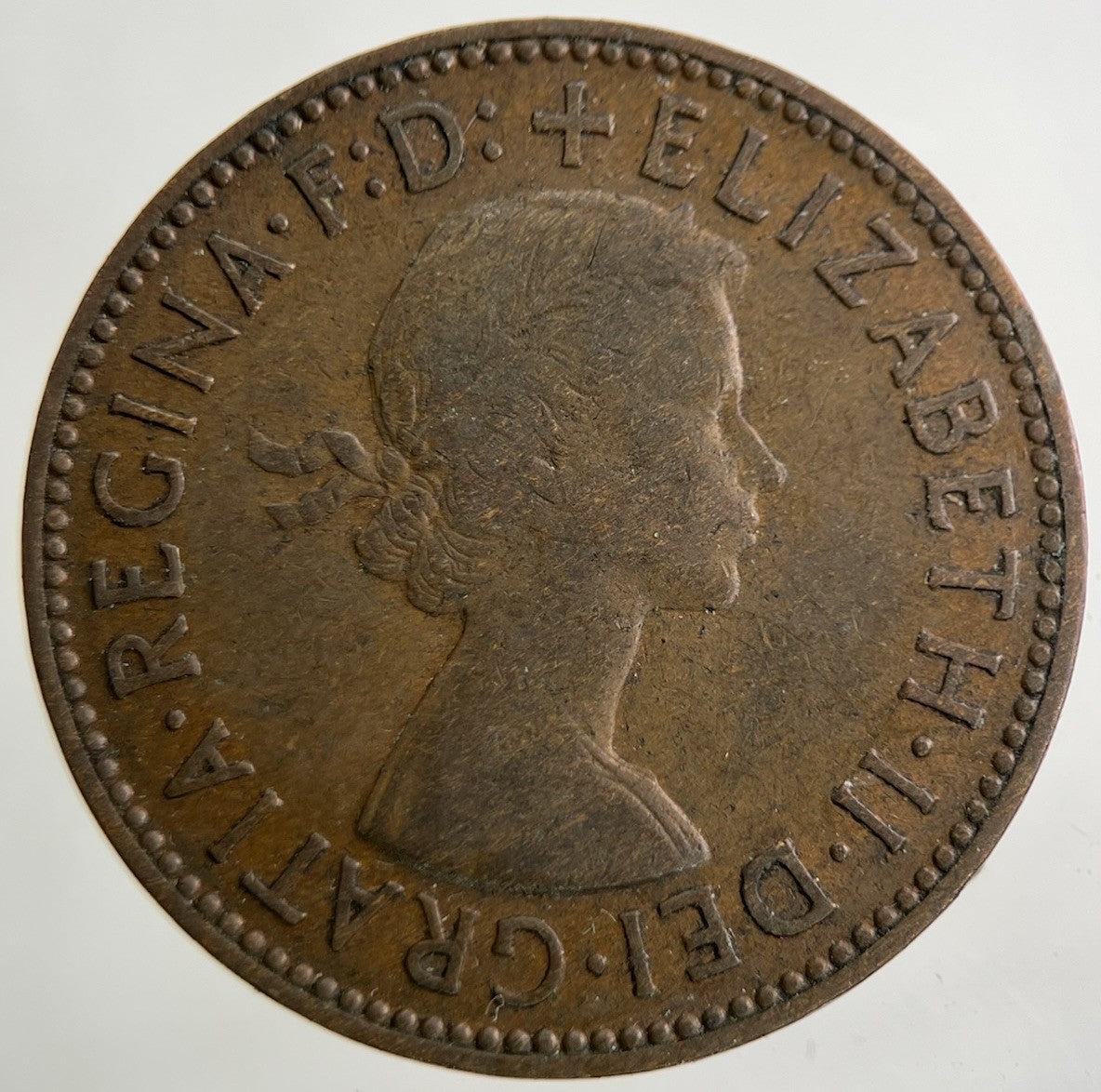 1954 Elizabeth II 2nd Half - Penny Coin | Collectable Grade