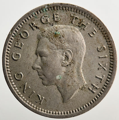 1948 New Zealand Threepence Coin | Fine Collectable Grade