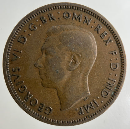1939 George VI Half - Penny Coin | Fine Collectable Grade