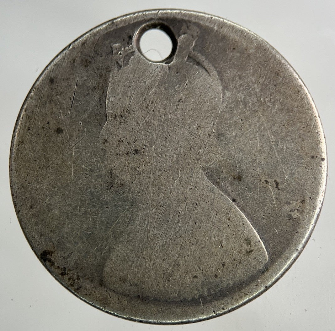 India Half Rupee Silver Coin | Fair Grade