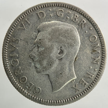 1938 George VI Shilling Silver Coin | Fine Collectable Grade