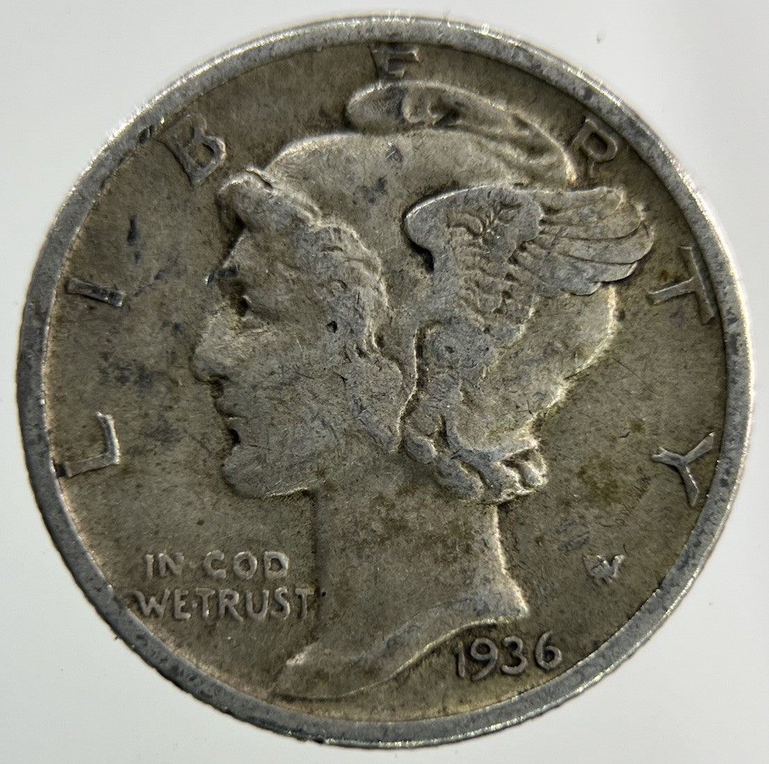 1936 US USA Mercury Dime Silver Coin | Collectable Grade