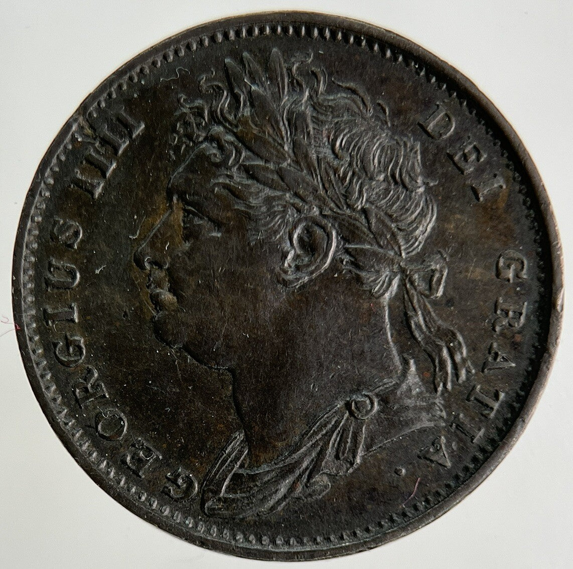 1921 George IV Farthing Coin | Very High Grade