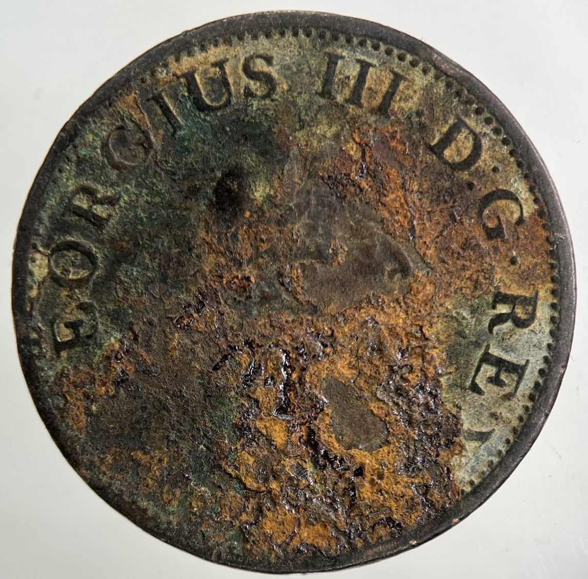 1805 Irish Half - Penny Coin | Collectable Grade