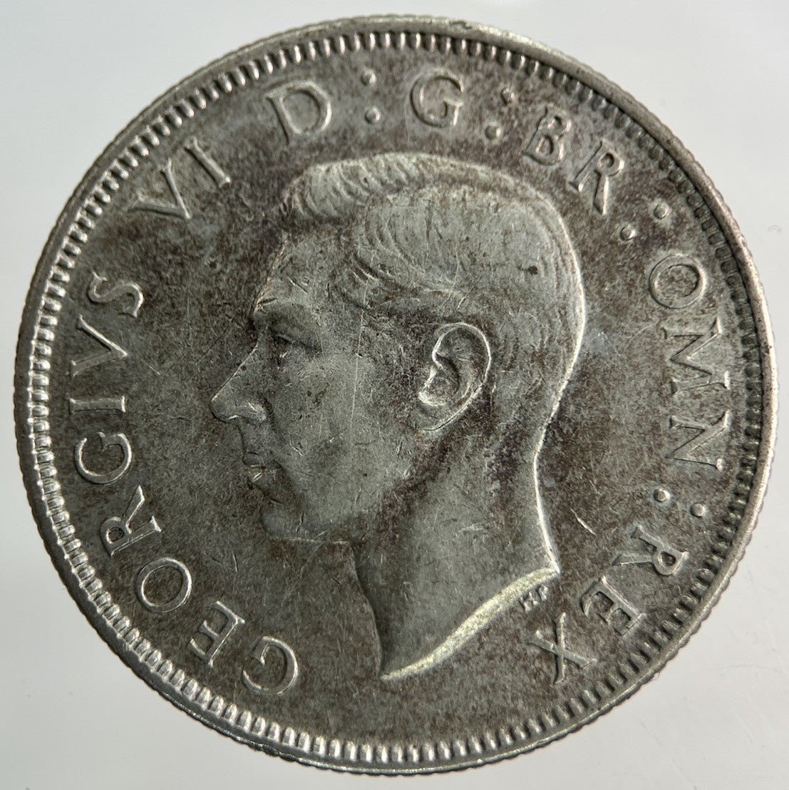 1944 George VI Florin Silver Coin | Very High Grade
