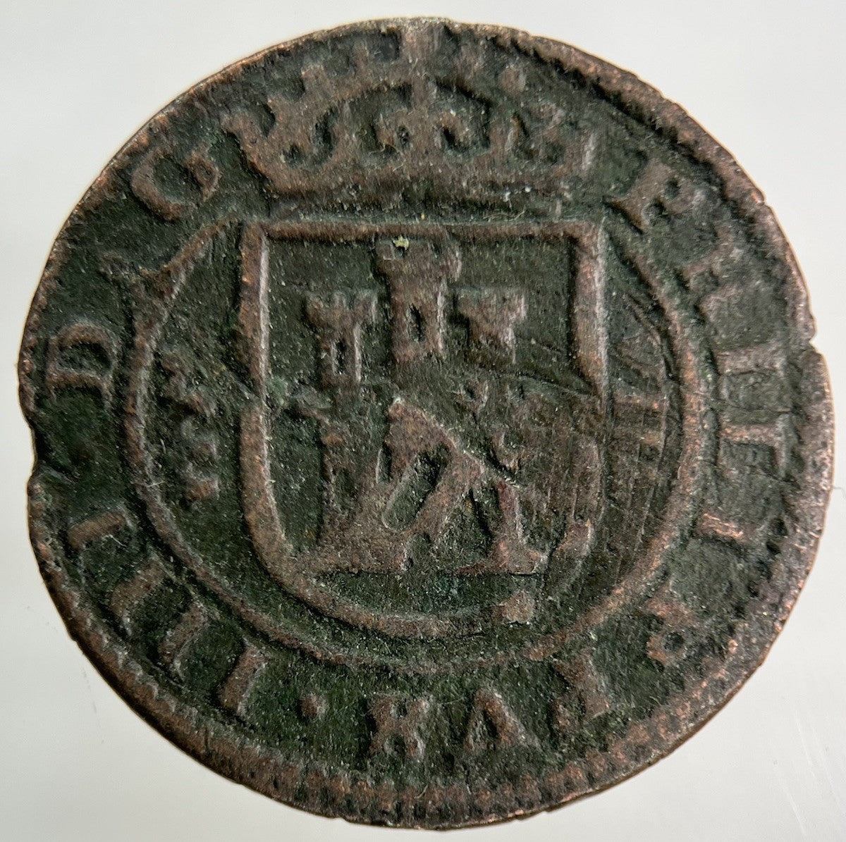 1621 - 65 Spain 8 Maravedis Philip IIII Coin | Collectable Grade
