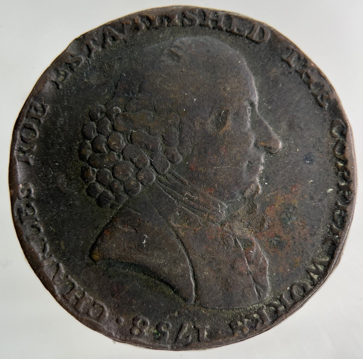 1792 Macclesfield Half - Penny Coin | Collectable Grade