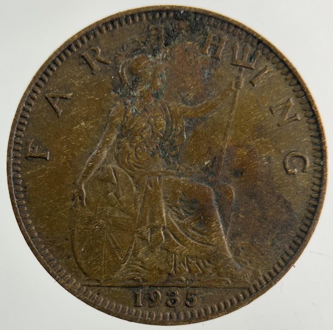 1935 George V Farthing Coin | Collectable Grade
