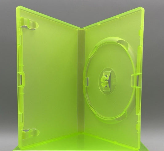 x1 Original Green XBox 360 Replacement Case Cover Very Good Condition
