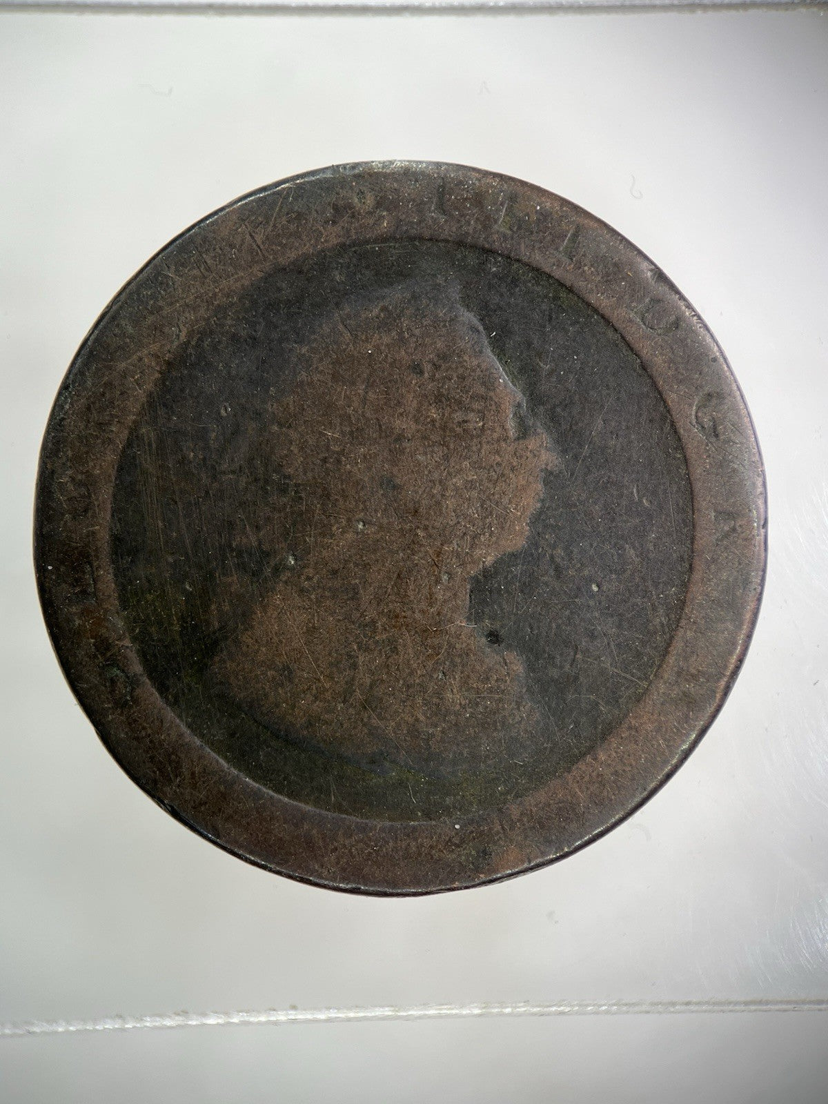 1797 George III 3rd Cartwheel One Penny Coin | Fair Grade