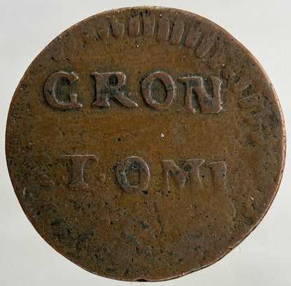 1692 Netherlands 1 Duit Groningen Coin | Collectable Grade